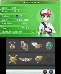 pokémon x and y game ui database