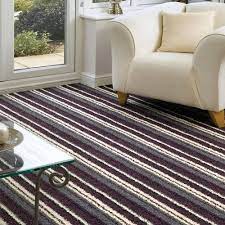clic gold modern striped carpet