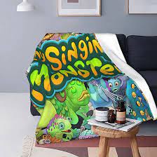 Buy My Singing Monsters Throw Blanket Super Soft Anti Pilling Flannel  Bedding Blanket 50
