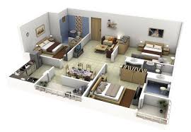 three bedroom house design interior