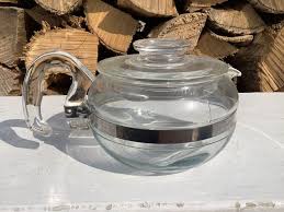 1950s Pyrex Flameware Stovetop Teapot
