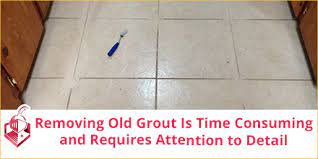 how to remove old grout
