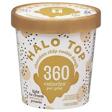 halo top chocolate chip cookie dough
