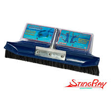 stainless steel poly pool brush