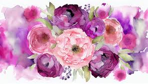 25 000 Watercolor Flower Painting Pictures