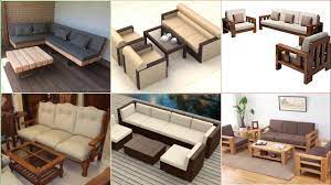 wooden sofa set designs simple sofa
