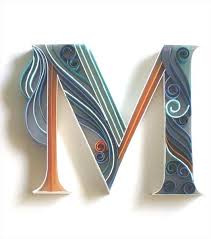 Quilling capital letters and monograms. Beautiful Paper Quilling Letter Patterns By Sabeena Karnik