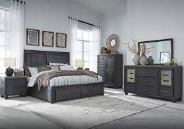 Foyland Black Queen Storage Bedroom Set