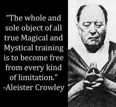 Aleister Crowley Quotes And Sayings. QuotesGram via Relatably.com