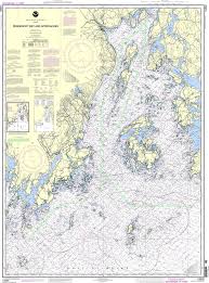 Noaa Chart 13302 Penobscot Bay And Approaches