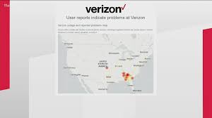 Verizon reports cell phone outage in ...