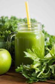green vegetable detox juice recipe