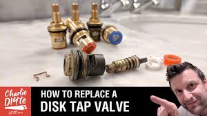 quarter turn ceramic disk tap valve