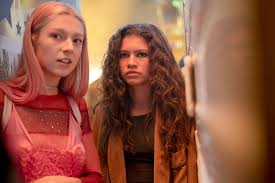 Yes, of course hoodies are a practical choice, but within the show, they function as a cover for the character's emotional traumas. Euphoria Costume Designer Heidi Bivens On Dressing Rue Jules Maddy And More Ew Com