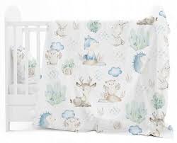 Baby 6pc Bedding Set Fit Crib 70x80