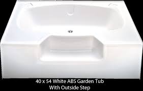 Better Bath White Abs Garden Tub