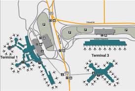 las vegas airport parking map