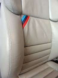 Resfinishing Leather Seats Bmw M3