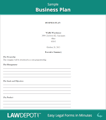 014 Sample Business Proposal Templates Plan Template