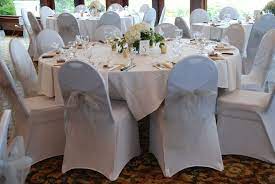Wedding Reception Decor White Chair