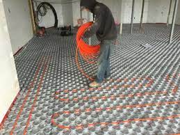 ex hydronic radiant floor heating