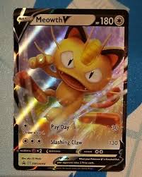 Unredeemed code or point card. Meowth Vmax Special Edition Code Digital Pokemon Online Code Ptcgo Swsh004 005 V Pokemon Individual Cards Collectible Card Games