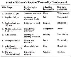 Erik Erikson Stages Of Human Development Essay