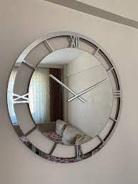Real Mirror Modern Wall Clockdecorative