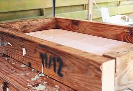 how to build a rustic cooler box
