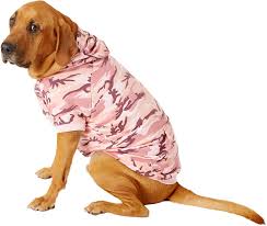 Casual Canine Camo Dog Cat Hoodie Pink Xx Large