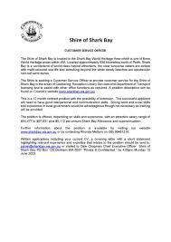 news story shire of shark bay