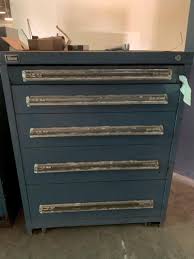 stanley vidmar cabinet 5 drawer 30 x