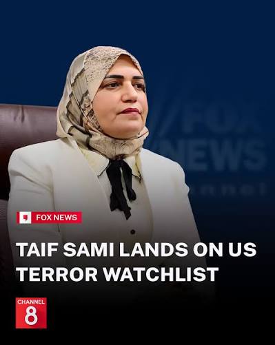 Fox News reports that Taif Sami Mohammed, once praised by the U.S. as Iraq's courageous "Iron Woman" for fighting corruption, has seen her visa revoked and is now on the U.S. terrorist