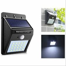 20 Led Outdoor Solar Motion Sensor Wall