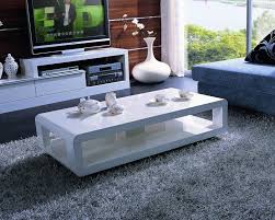 5001c White Lacquer Coffee Table