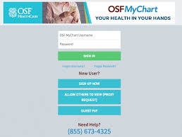 Www Osfmychart Org Osfmychart Osf Healthcare Mychart