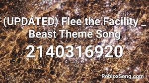 Usable by the beast, flee the facility, hammers. Updated Flee The Facility Beast Theme Song Roblox Id Roblox Music Codes