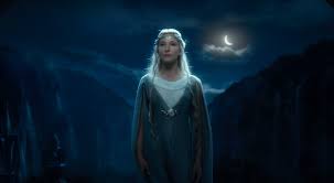 fantasy art blonde moonlight elves