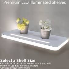 Illuminated Led Floating Shelves Ip44