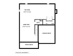 There are many uses for your basement, depending. Basement Floor Plan Premier Design Custom Homes