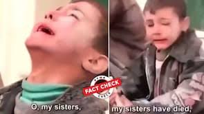 Fact Check: Syrian boy's tears become fodder for fake news amid  Israel-Hamas conflict - India Today