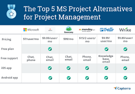 5 Best Microsoft Project Alternatives For Project Management