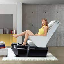 synthetic leather pedicure spa chair
