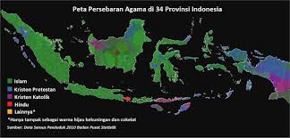 Maluku pada masa lalu berbeda dengan ambon. Peta Persebaran Agama Di 34 Propinsi Indonesia Nurainins
