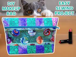 diy makeup bag easy project with step