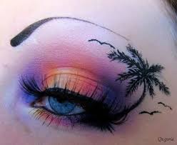 creative eye make up designs