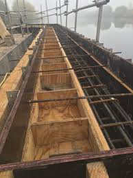 sheet pile capping beams