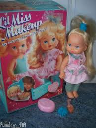 boxed lil miss makeup doll by mattel