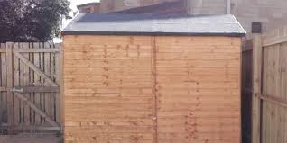A Shed Be To A Fence In The Uk