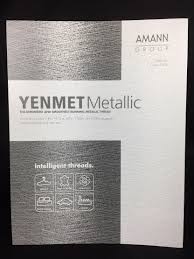Thread Chart Yenmet Metallic Colman And Company